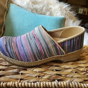 Vegan Danskos Jute multicolored Size 38